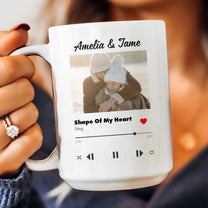 Custom Favorite Couple Song - Personalized Photo Mug