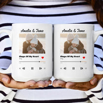 Custom Favorite Couple Song - Personalized Photo Mug