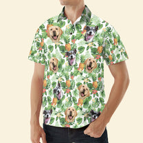 Custom Pet Face - Personalized Photo Hawaiian Shirt