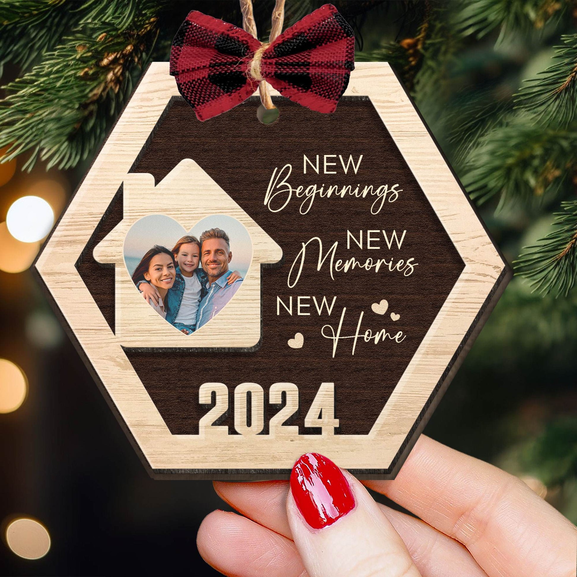 1pc,New Beginnings New memories,New Home 2023,House Warming Gifts