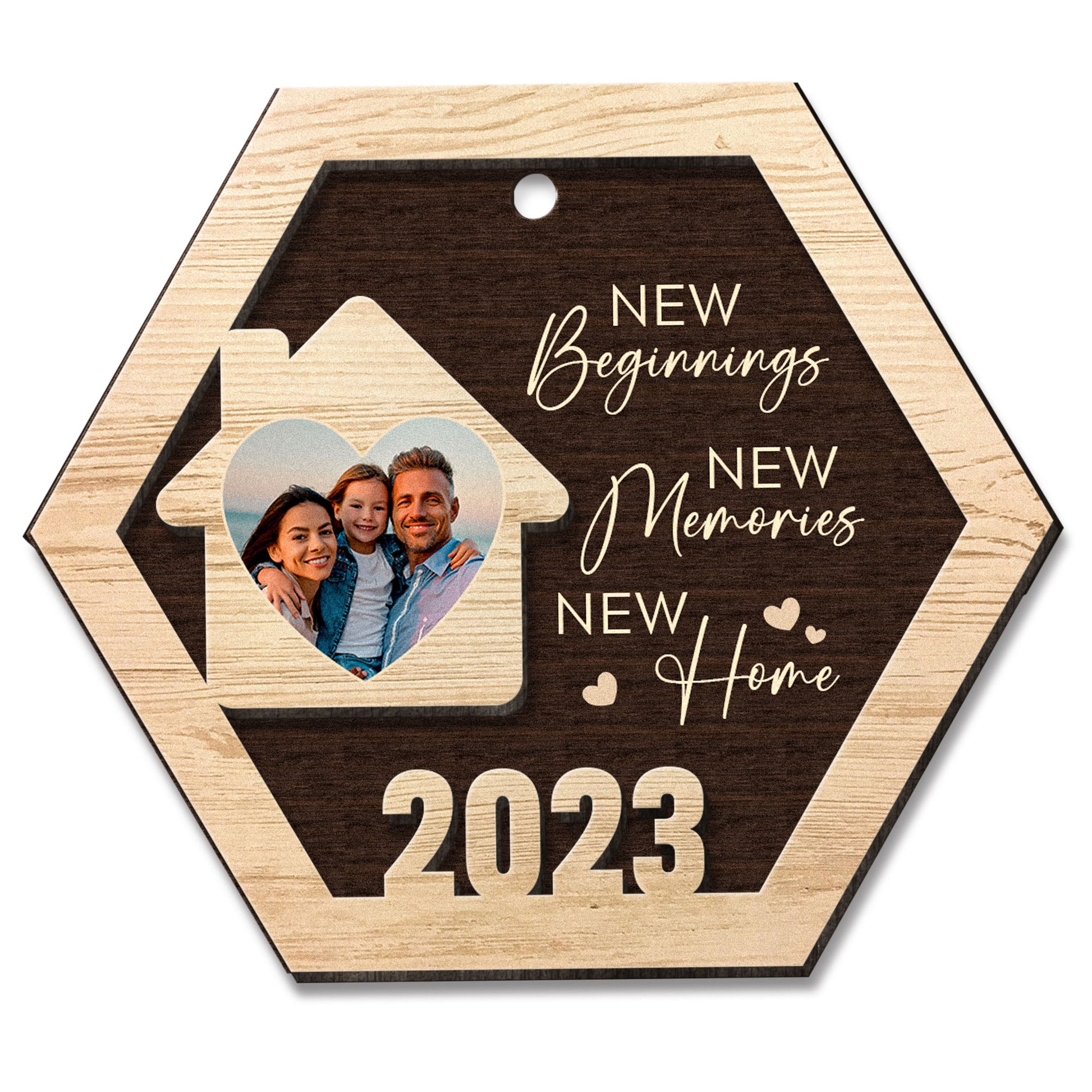 1pc,New Beginnings New memories,New Home 2023,House Warming Gifts