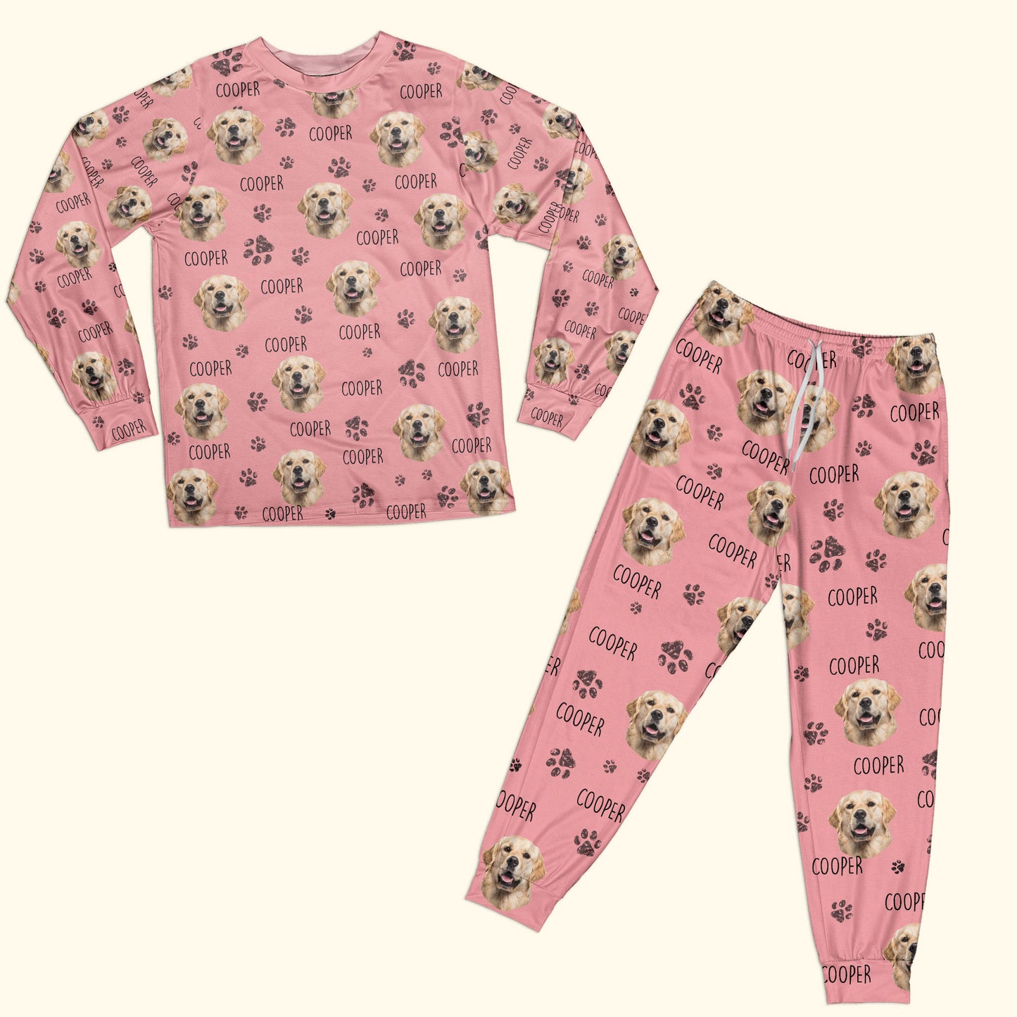 Personalized Silky Pajamas for Cats and Dogs Custom Name