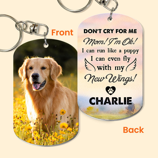 Custom Dog Face and Dog Name Dog Cat Paw - Personalized Photo