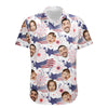 Family Cute Face - Personalized Photo Hawaiian Shirt