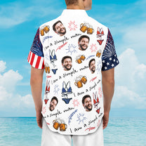 I Am A Simple Man - Personalized Photo Hawaiian Shirt