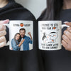 I Promise To Still Grab Your Butt Even When We&#39;re Old And Wrinkly - Personalized Photo Mug