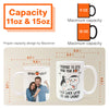 I Promise To Still Grab Your Butt Even When We&#39;re Old And Wrinkly - Personalized Photo Mug