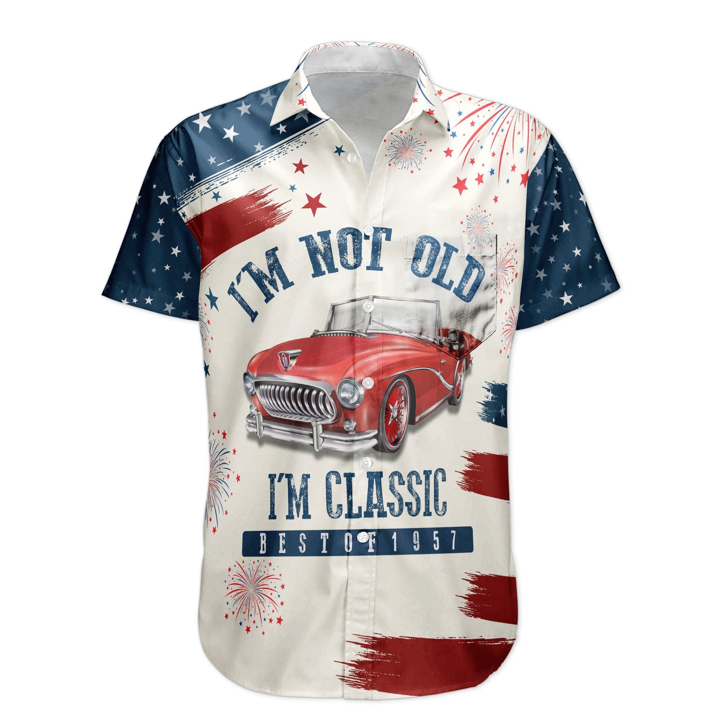 I'm Not Old - Personalized Photo Hawaiian Shirt