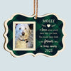(Photo Inserted)  If Love Alone Could Have Kept You- Personalized Aluminum/Wooden Ornament