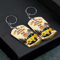 Keys To My Awesome Car - Personalized Photo Keychain