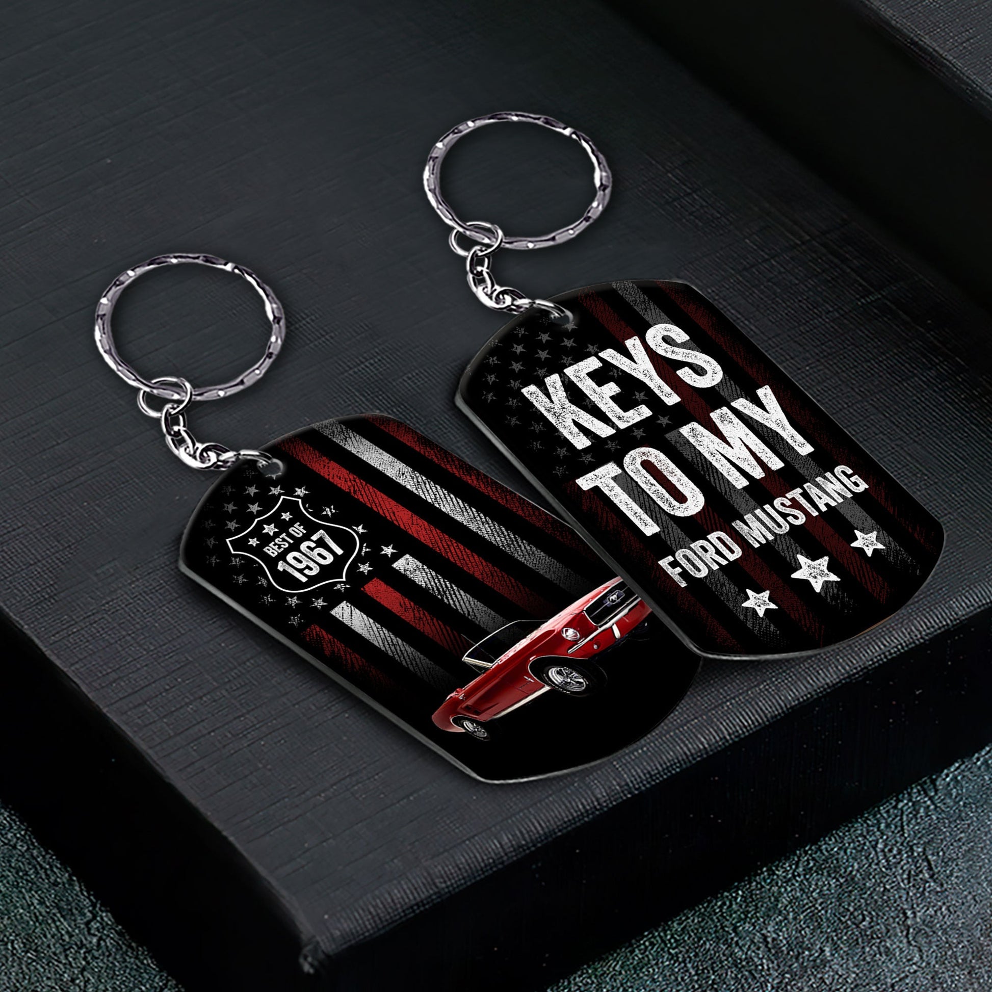 Personalised Keyrings - Custom Key Rings for Car Keys