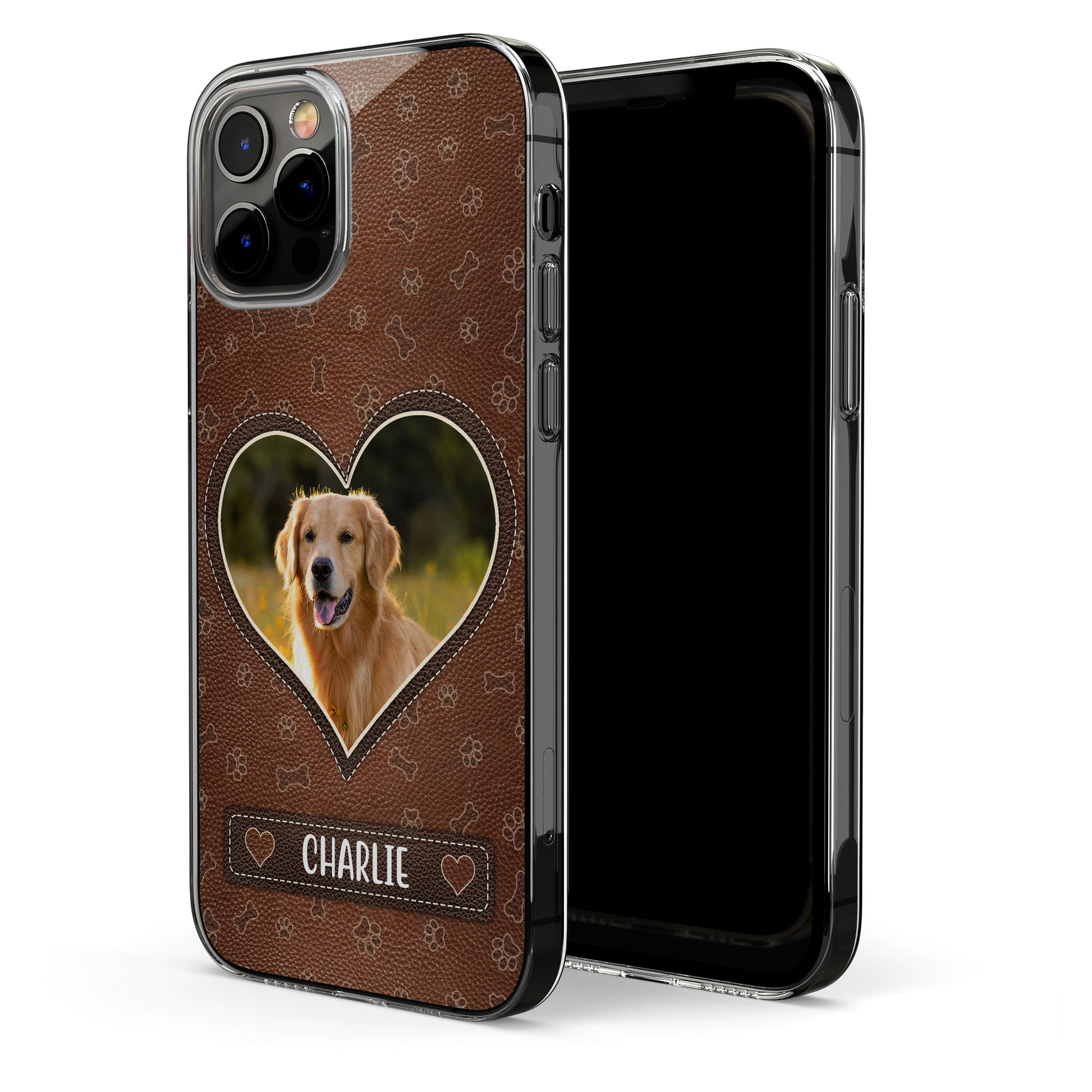 (Photo Inserted) Pet Owner - Personalized Clear Phone Case