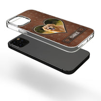 (Photo Inserted) Pet Owner - Personalized Clear Phone Case