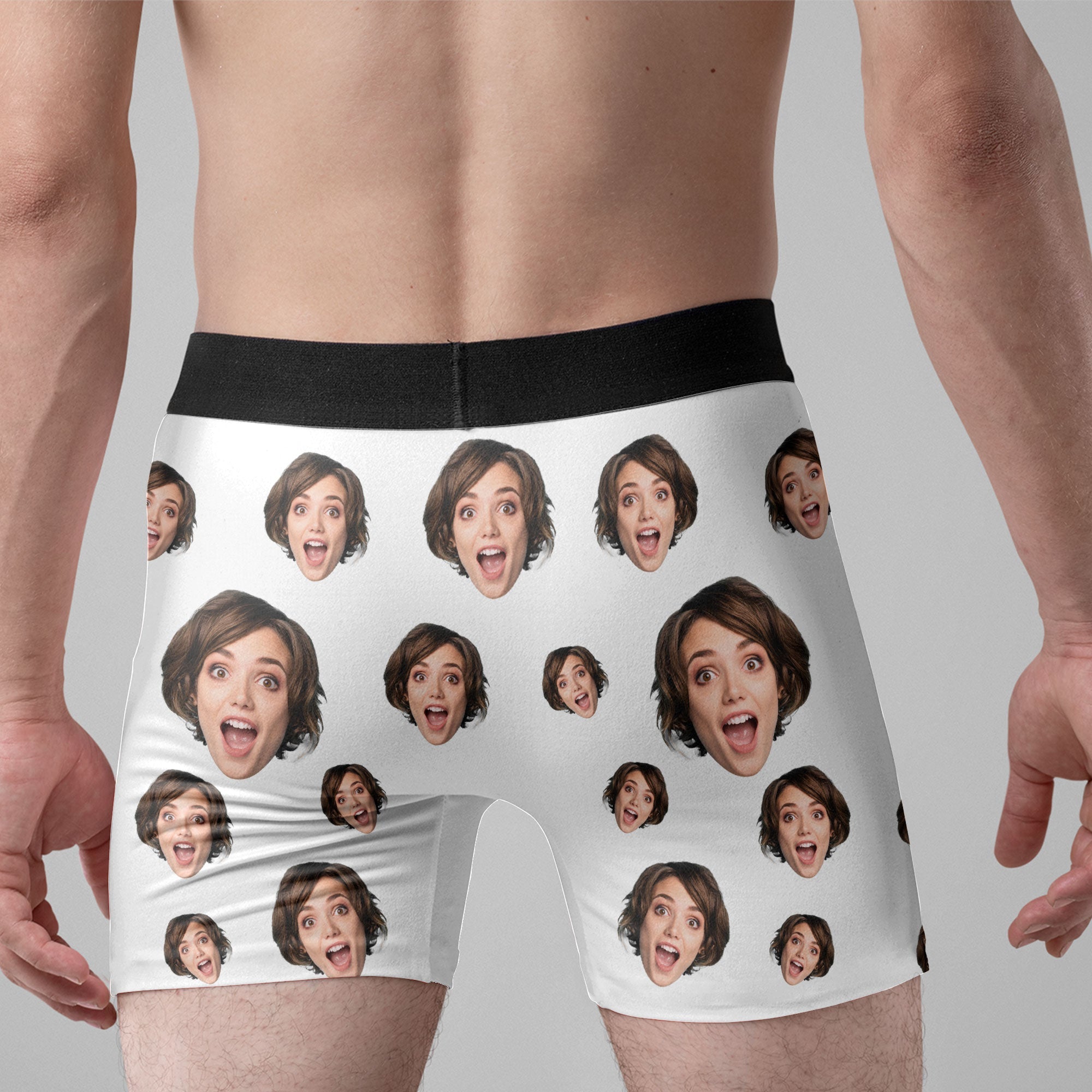 Father's Day Gifts, World's Greatest Cock - Personalized Photo Men's Boxer Briefs - Birthday Gifts For Men, Husband, Him, Boyfriend