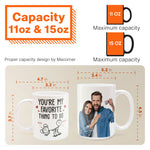 (Photo Inserted) You Are My Favorite Thing To Do - Personalized Mug