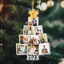 Photo Teacher Tree Christmas - Personalized Acrylic Photo Ornament