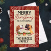 Personalized Photo Pet Christmas Card - Gift For Dog Lover, Cat Lover, Pet Lover, Pet Owner