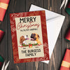 Personalized Photo Pet Christmas Card - Gift For Dog Lover, Cat Lover, Pet Lover, Pet Owner