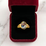 Photo-Ring-With-2-Birthstones-Mothers-Day-Gift-For-Mom-Personalized-Ring-4