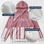 Piano, Keyboard Music Custom Name, Gift For Musician, Pianist, Composers - Personalized Hoodie
