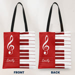 Piano,-Keyboard-Music-Custom-Name,-Gift-For-Musician,-Pianist,-Composers-Personalized-Tote-Bag-4