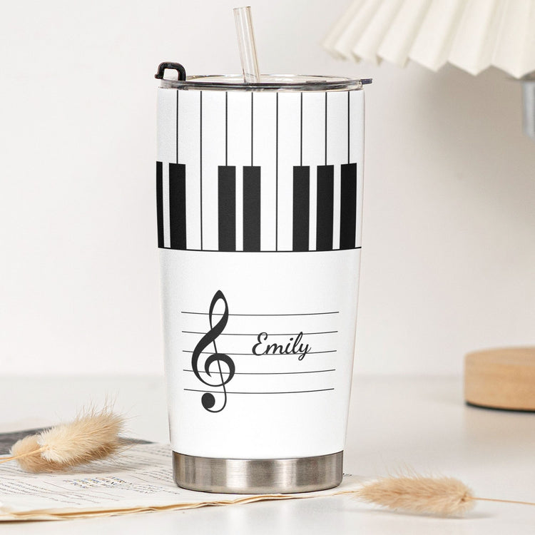 Piano,-Keyboard-Music-Custom-Name,-Gift-For-Musician,-Pianist,-Composers-Personalized-Tumbler-7