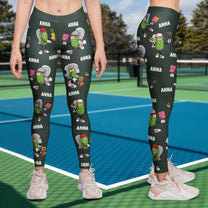 Pickleball Player - Personalized Leggings