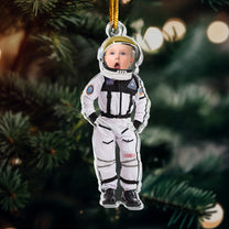 Pilot Kids Astronaut Boys Girls - Personalized Acrylic Photo Ornament