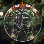 Pinky Promise - Friendship Gifts - Personalized Acrylic Ornament