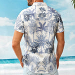 Pirate Shark Jellyfish Turtle Lobster Toile De Jouy - Personalized Hawaiian Shirt