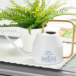 Plant Lover Custom Birth Flower & Name - Personalized Indoor Watering Can