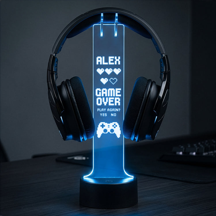 Play-Again-Husband-Boyfriend-Anniversary-Birthday-Gift-Personalized-Headphone-Stand-1