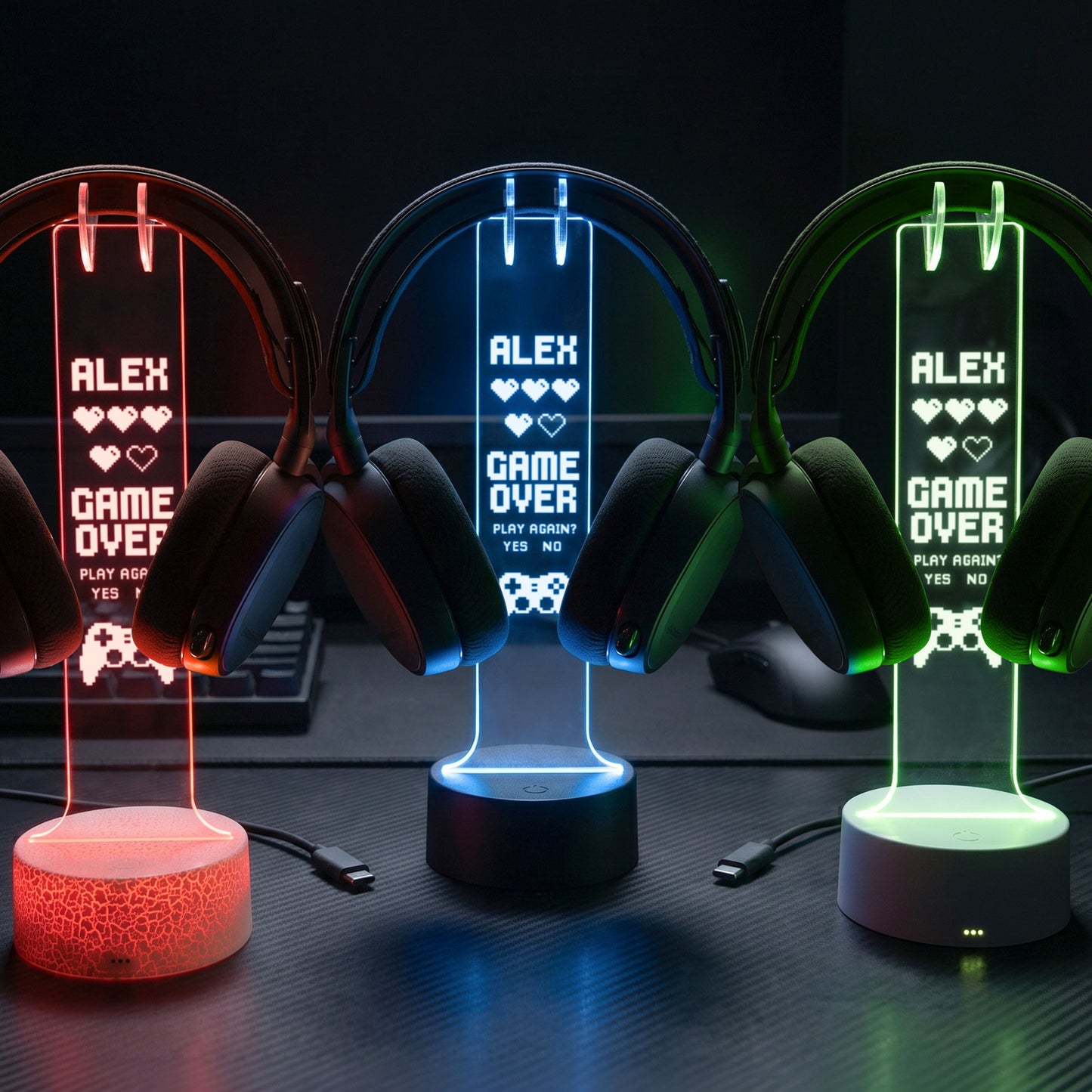Play-Again-Husband-Boyfriend-Anniversary-Birthday-Gift-Personalized-Headphone-Stand-2
