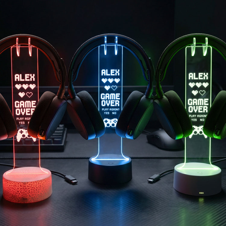 Play-Again-Husband-Boyfriend-Anniversary-Birthday-Gift-Personalized-Headphone-Stand-2