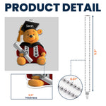Pooh Bear Graduation Gift - Personalized Rear View Mirror Accessory