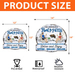 Pool And Patio - Personalized Metal Sign