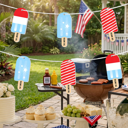 Popsicle-4Th-Of-July-Personalized-Garland-Banner-1