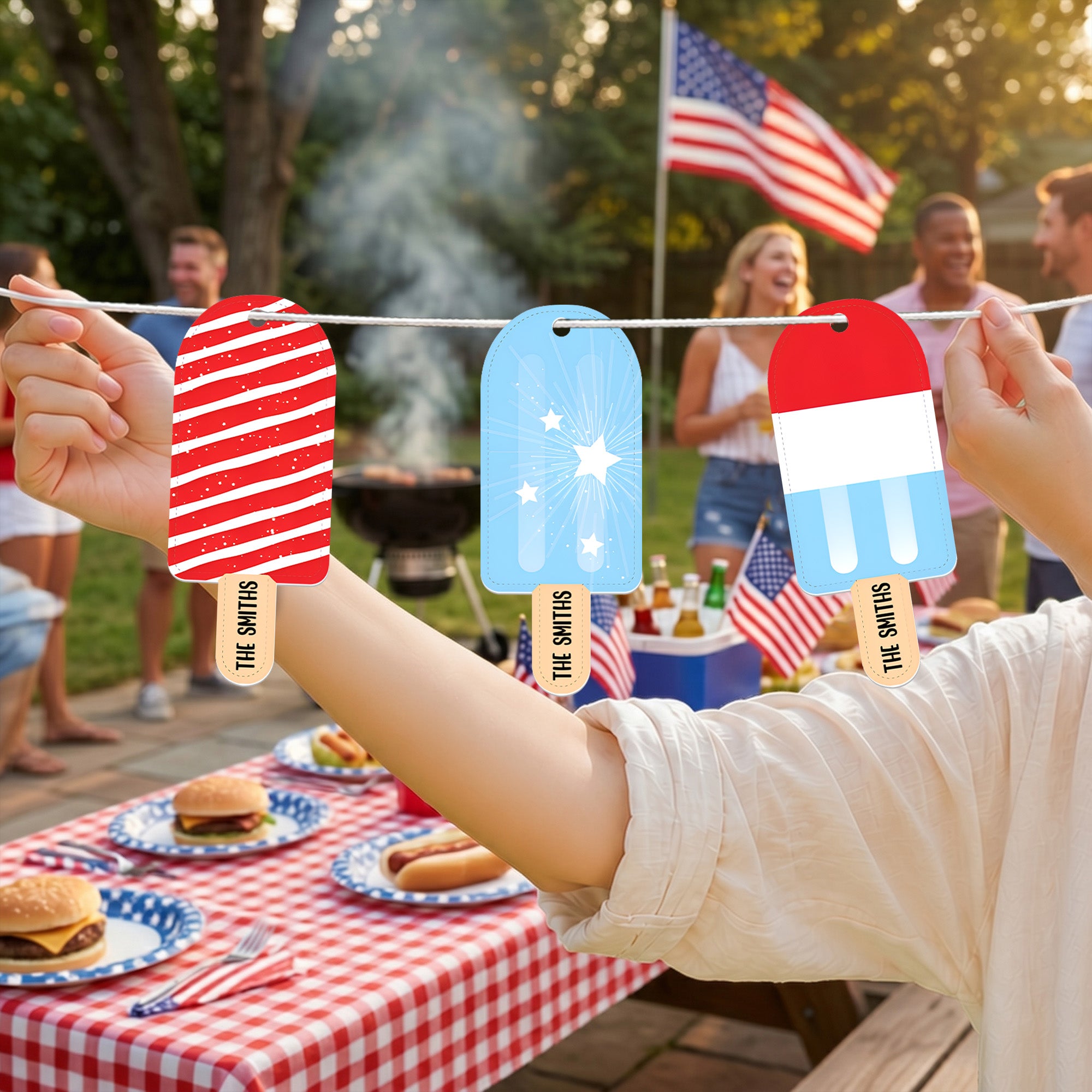 Popsicle-4Th-Of-July-Personalized-Garland-Banner-3