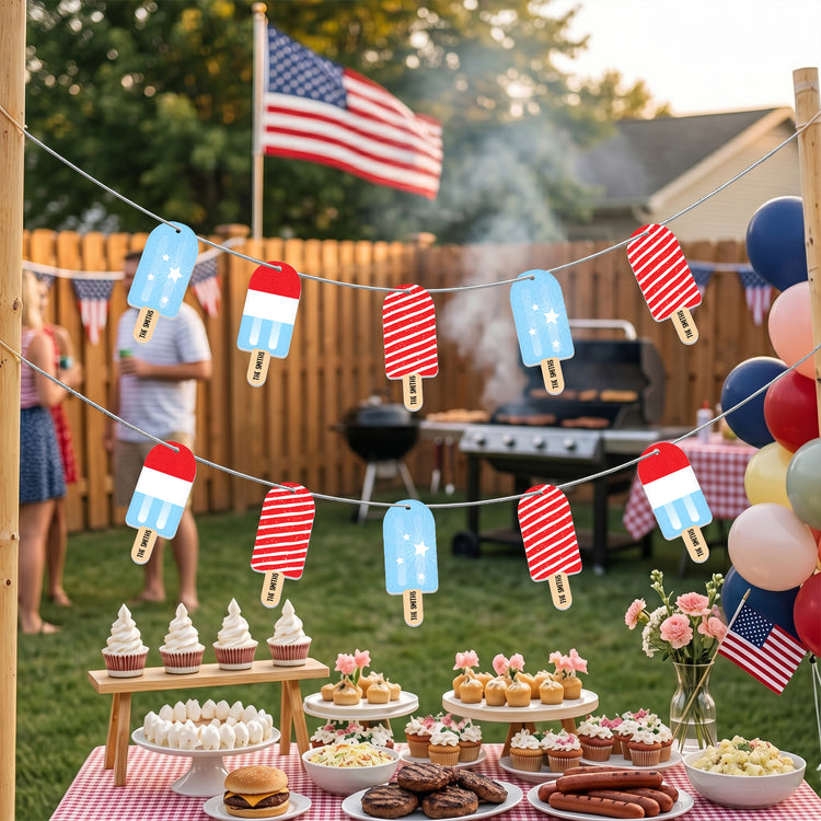 Popsicle-4Th-Of-July-Personalized-Garland-Banner-4