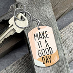 Positive Affirmation Optimism Gifts For Girls - Personalized Keychain