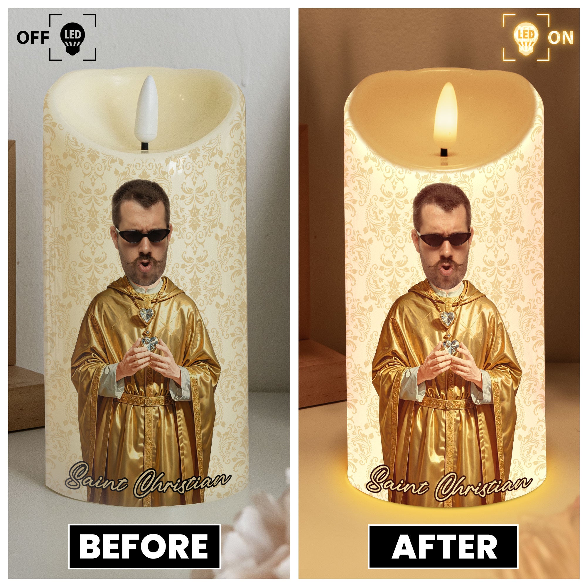 Prayer-Candle-Custom-Saint-Funny-Novelty-Personalized-Photo-LED-Candle-4