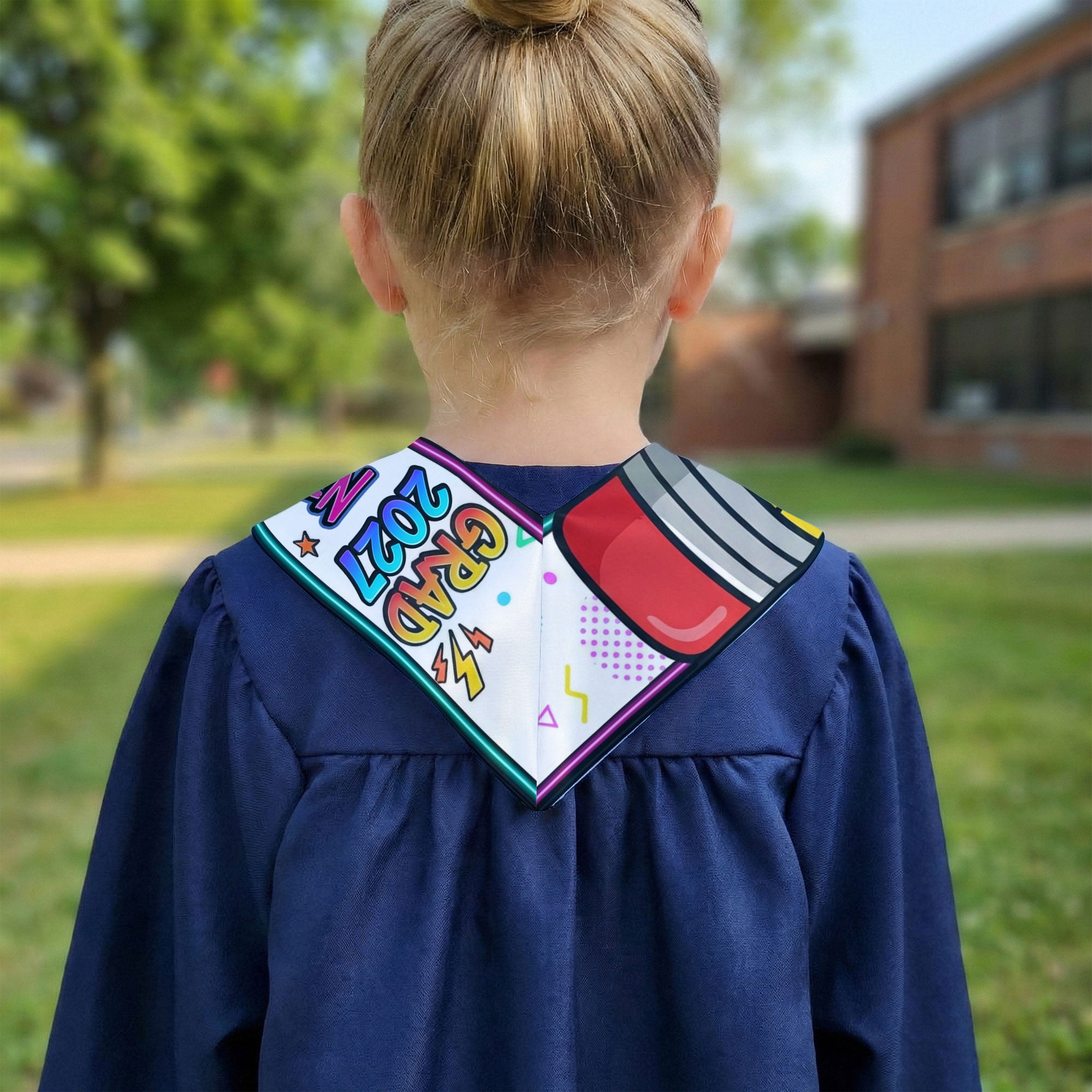 Preschool Kindergarten Graduation - Personalized Graduation Stole