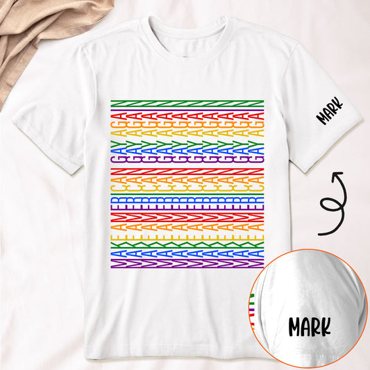 Pride Month LGBT Make American - Personalized Shirt