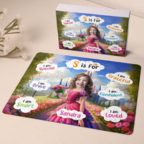 Princess Pink Dress - Board Game For Daughters, Kids - Personalized Photo Jigsaw Puzzle