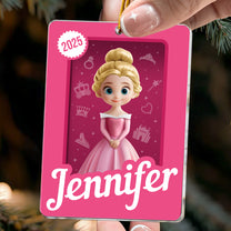 Princess Toy Box - Gift For Daughter - Personalized Acrylic Ornament