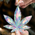 Prism Vivid Magic Leaf 2D Flat - Acrylic Ornament