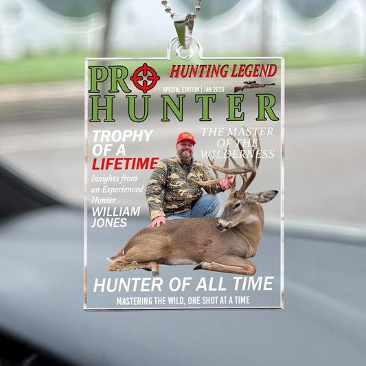 Pro Hunter - Personalized Photo Rear View Mirror Accessory