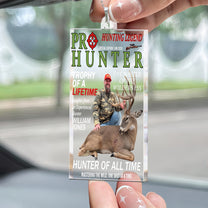 Pro Hunter - Personalized Photo Rear View Mirror Accessory