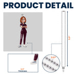 Nurse Cartoon Character - Personalized Rear View Mirror Accessory