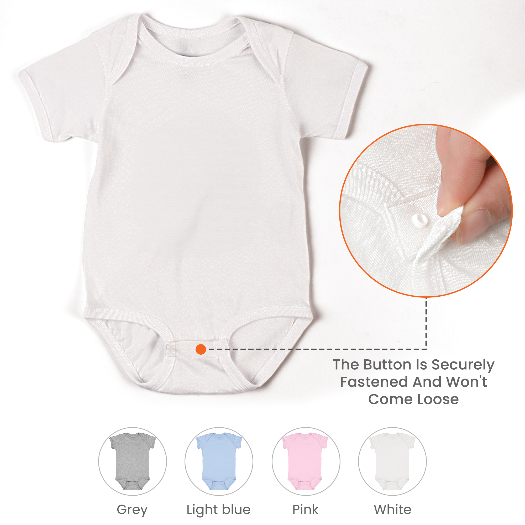 Protected By My Siblings - Personalized Baby Bodysuit
